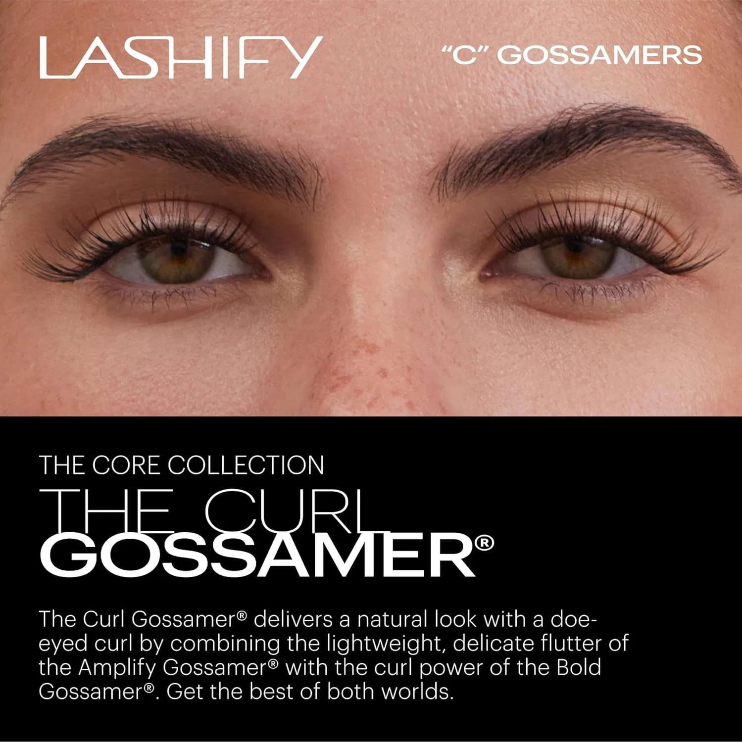 Рефилл ресниц Lashify Curl Gossamer 12mm, Black — фото 2