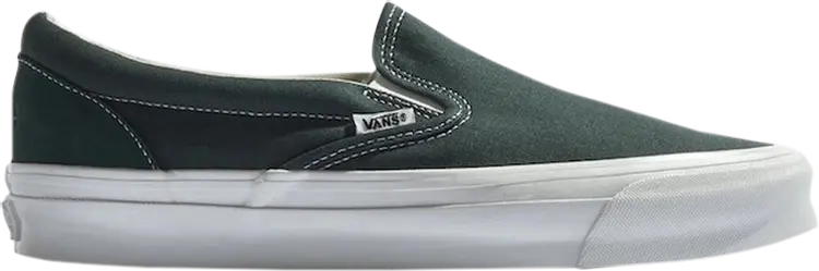

Кеды Vans Adsum x OG Classic Slip-On LX Scarab True White, зеленый