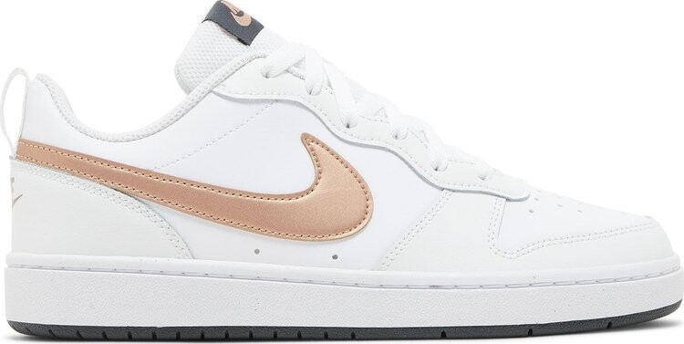 

Кроссовки Nike Court Borough Low 2 GS 'White Metallic Red Bronze', белый
