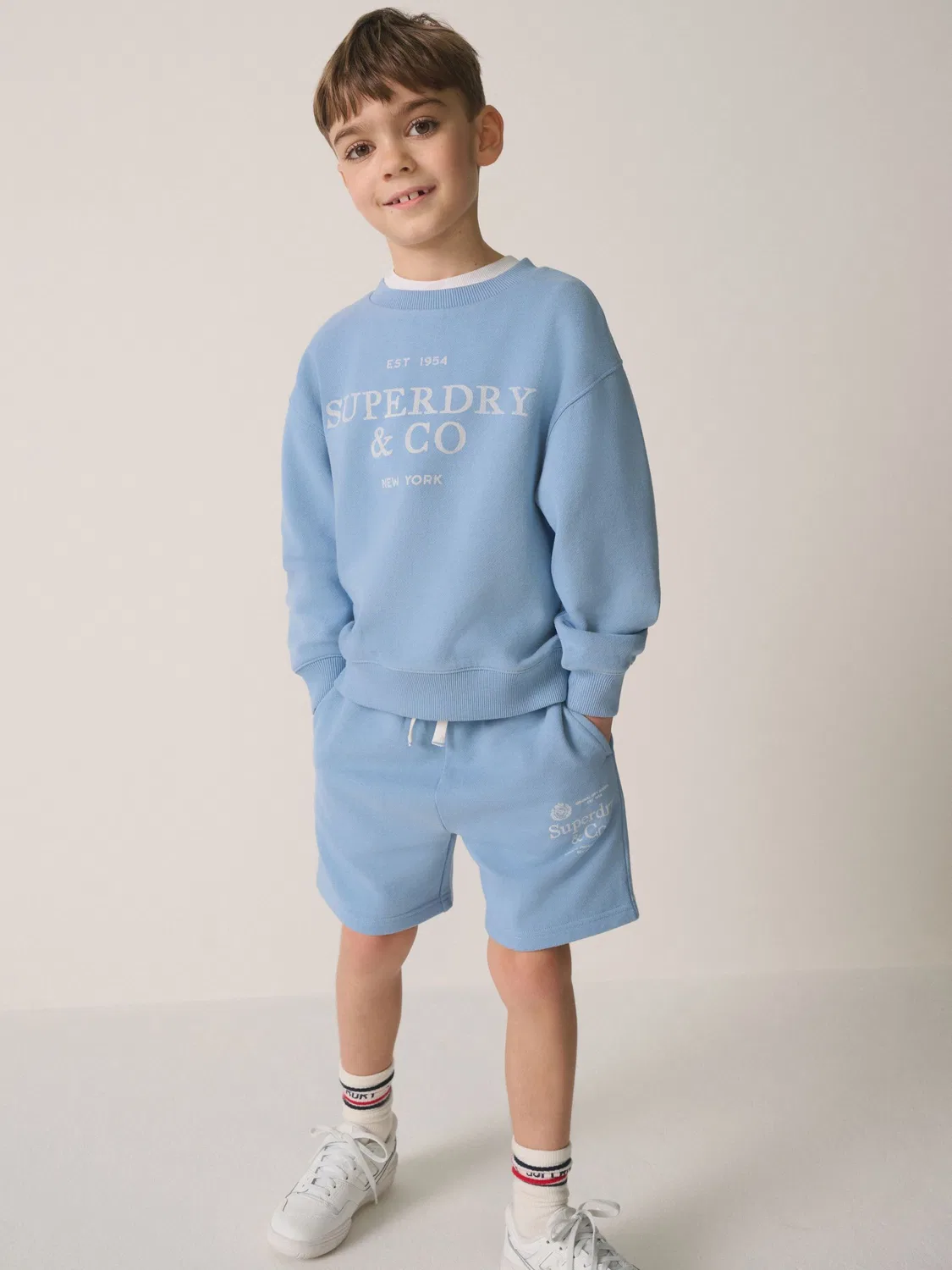 Спортивный костюм Superdry Light Blue, голубой