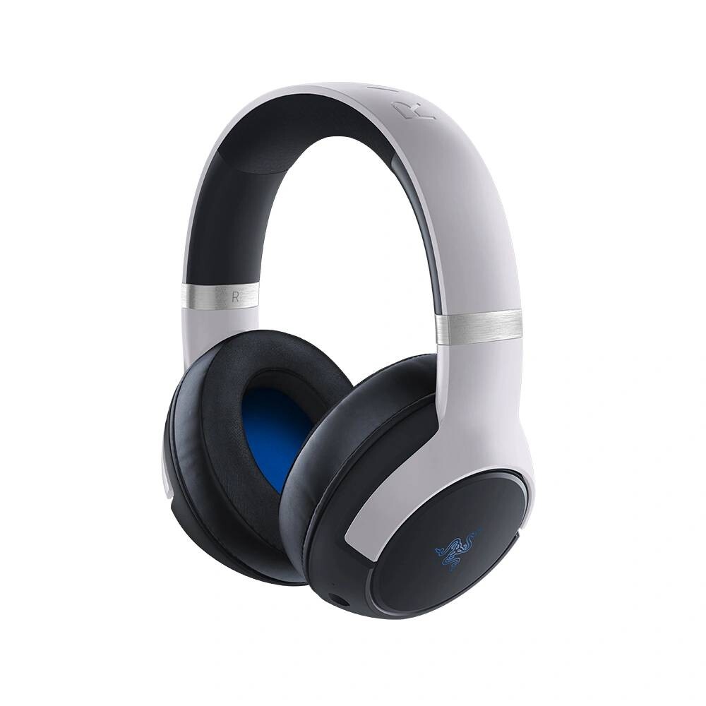 Гарнитура игровая беспроводная Razer Kaira Pro для PS5, PC, Mobile, HyperSense, чёрный/белый — фото 4