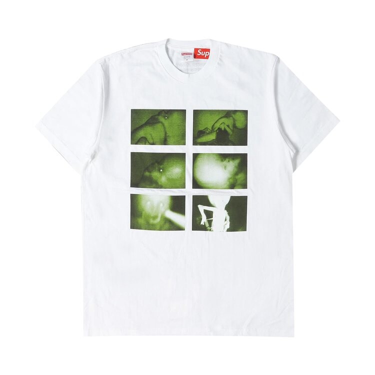 

Футболка Supreme Chris Cunningham Rubber Johnny Tee 'White', белый