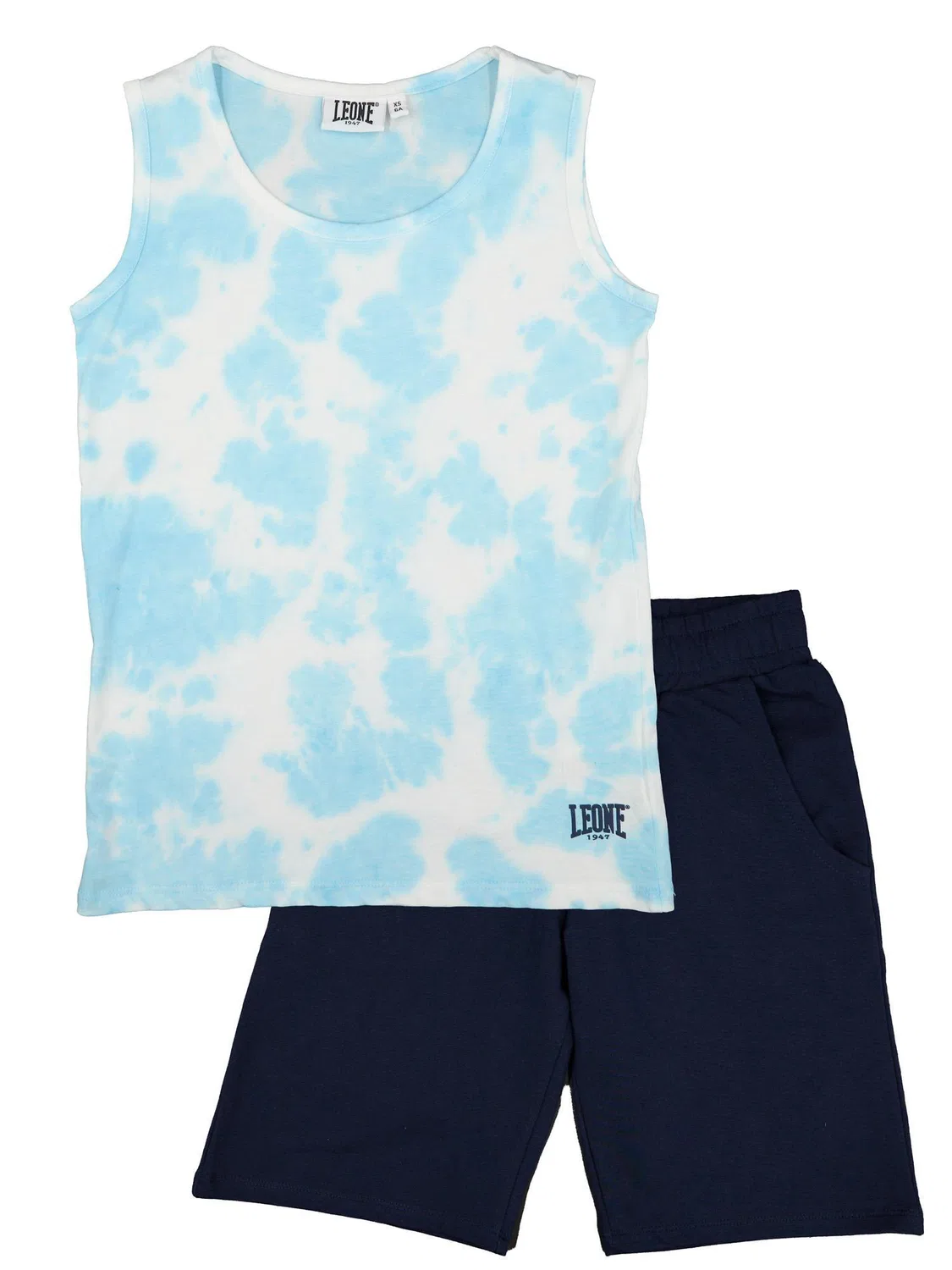 Детский комплект для мальчиков с принтом Leone Tie-Dye, Leone 1947 Apparel, Weiß
