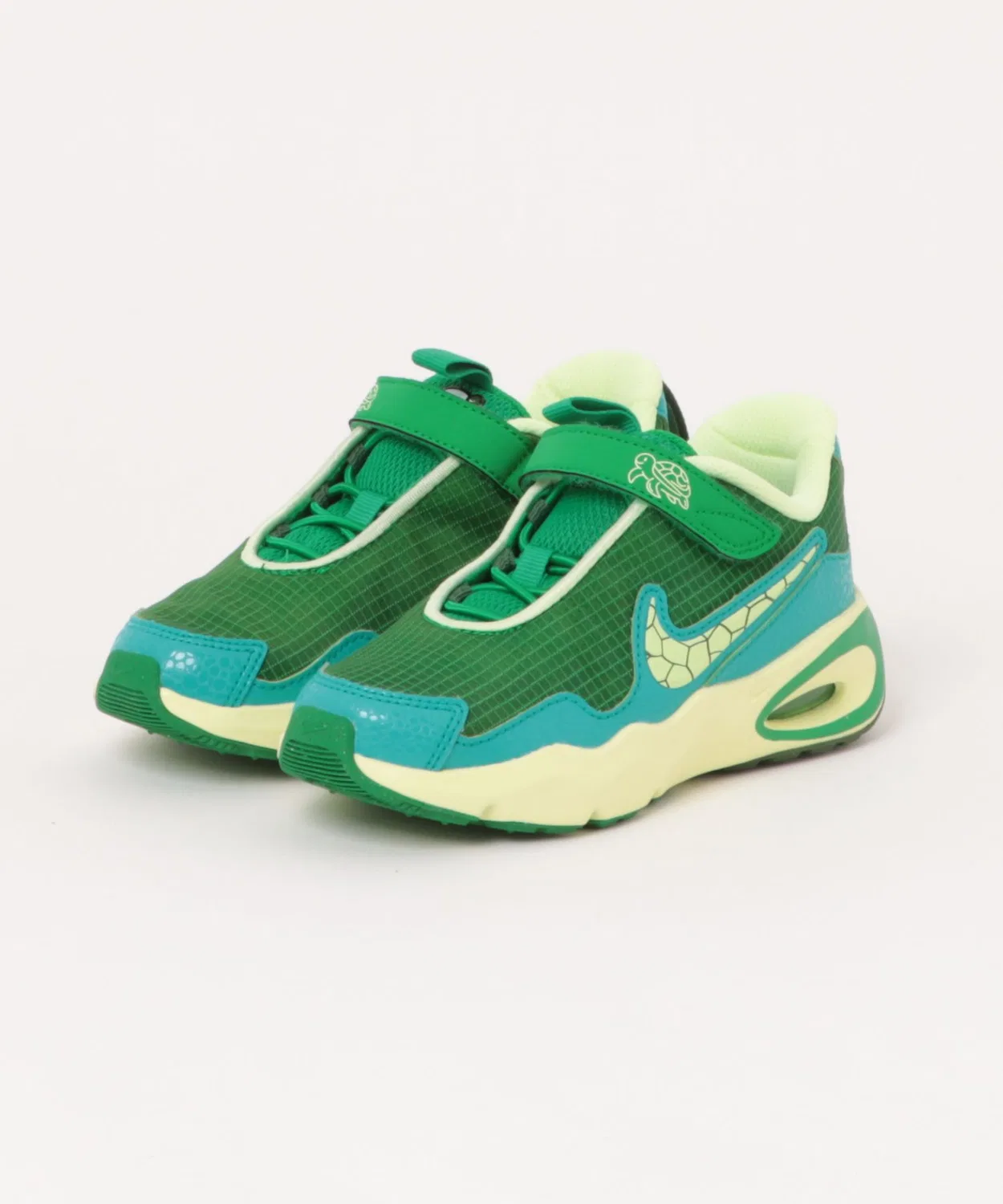 Детские кроссовки с длинным шнурком и липучкой AIR MAX NOVA SE NIKE, Green