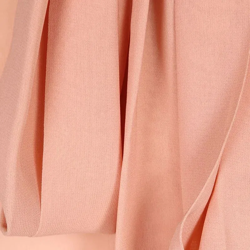 Женская рубашка с длинным рукавом Acne Studios, Pink — фото 4