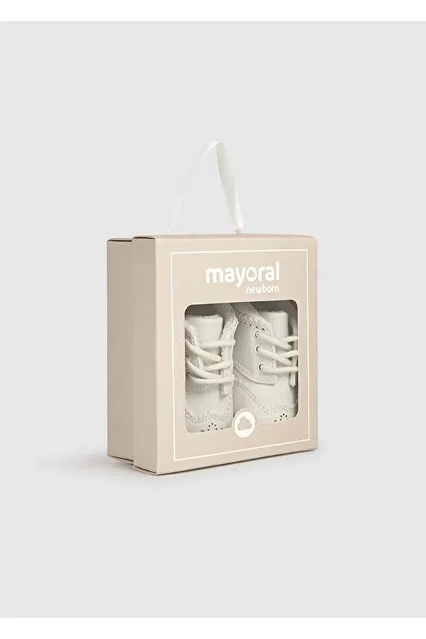 Детские тапочки для мальчиков на шнуровке Mayoral, Beige