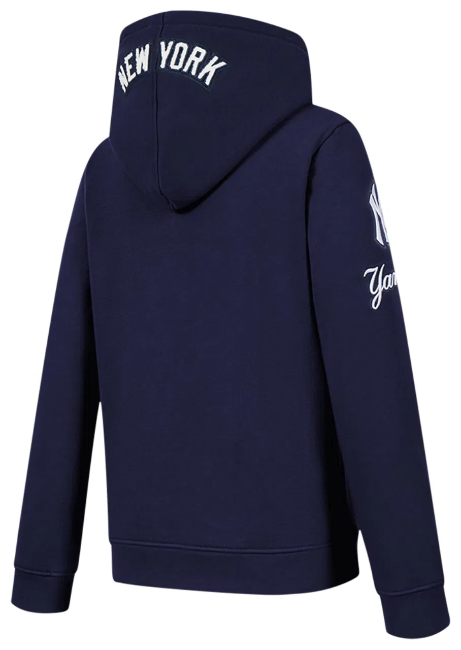 Толстовка для мальчиков Classic Flc Fz Hoodie Pro Standard, цвет Midnight Navy — фото 4