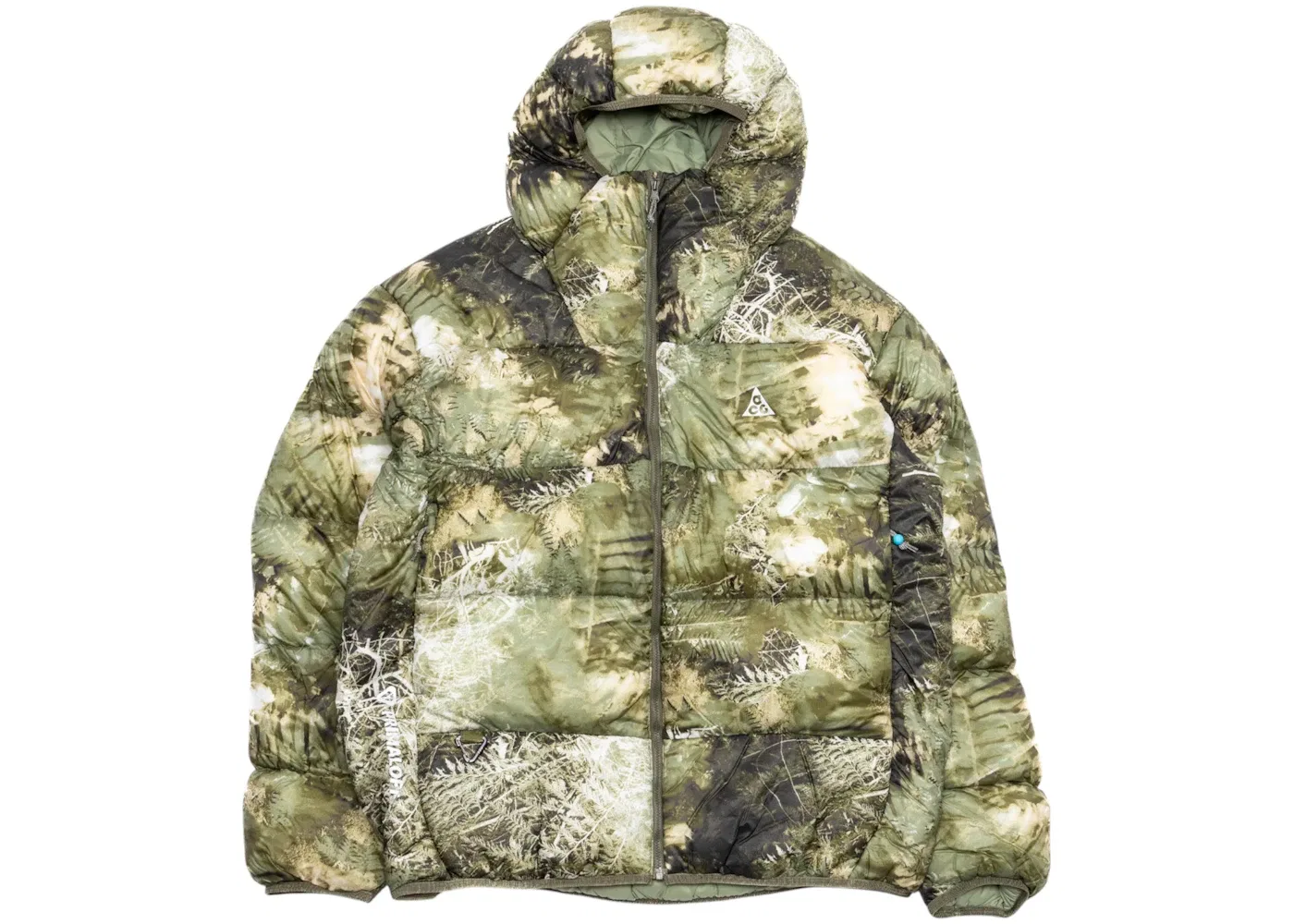 Мужская куртка-пуховик с камуфляжным принтом Nike ACG Primaloft Lunar Lake Therma-Fit ADV, Camo