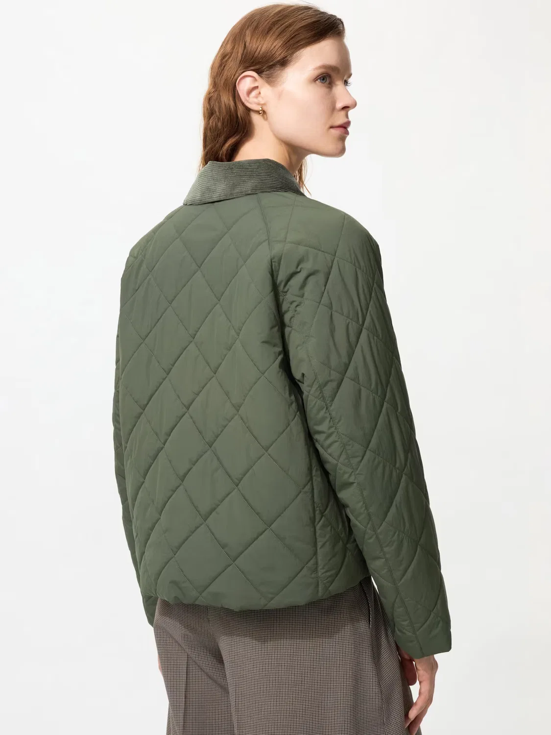 Куртка paddard utility short jacket Uniqlo, черный — фото 3