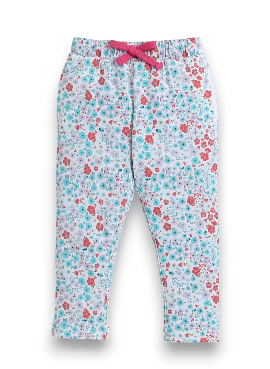 Комплект пижамный с принтом, модель Printed T-Shirt and Pyjama Set Victor And Jane, белый — фото 3