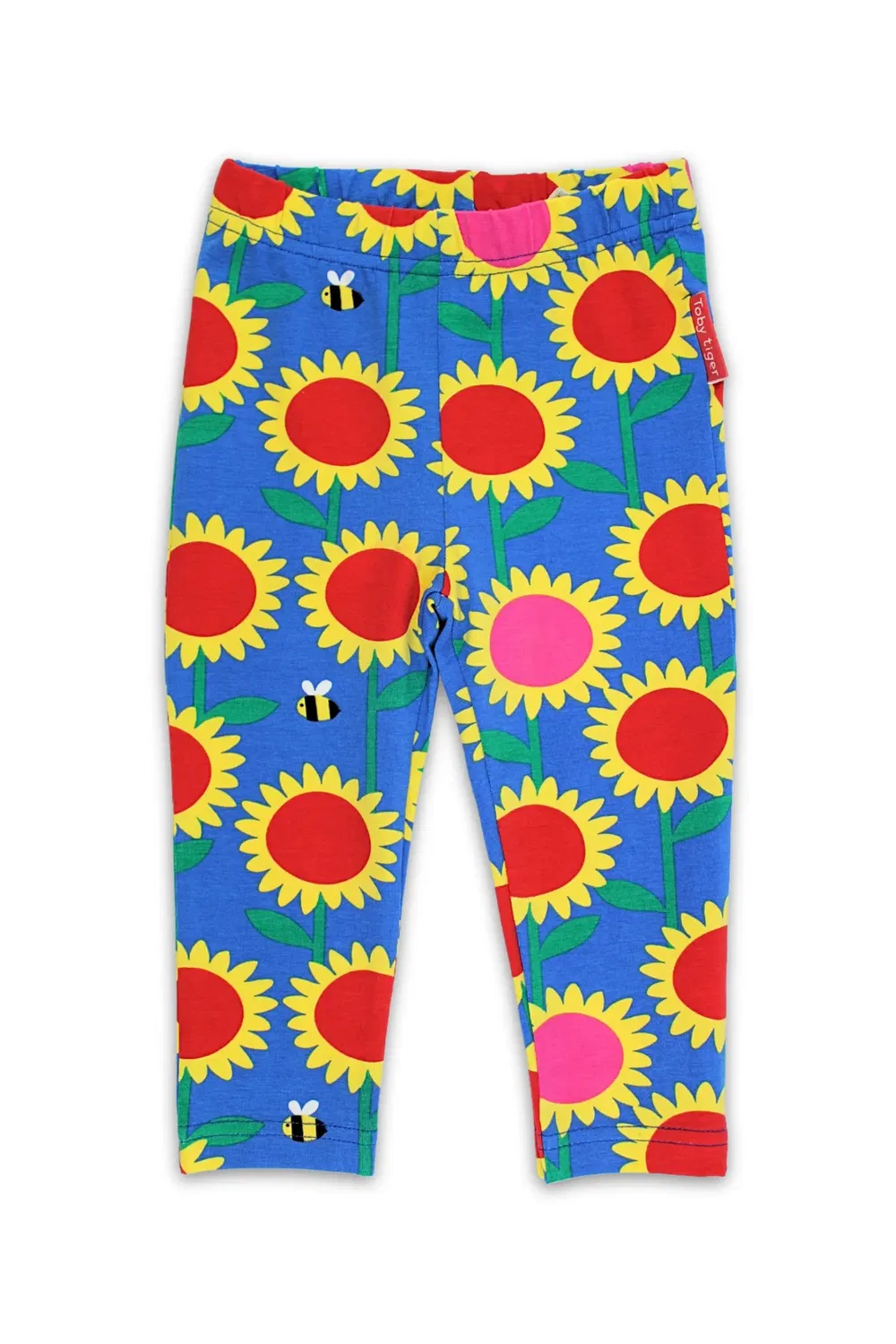 Леггинсы с принтом Sunflower Bee Toby Tiger, Blue