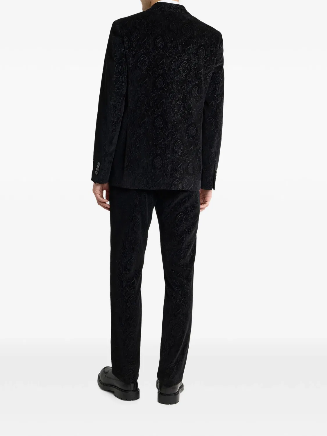 ETRO Пиджак Arnica из хлопкового бархата, черный — фото 2