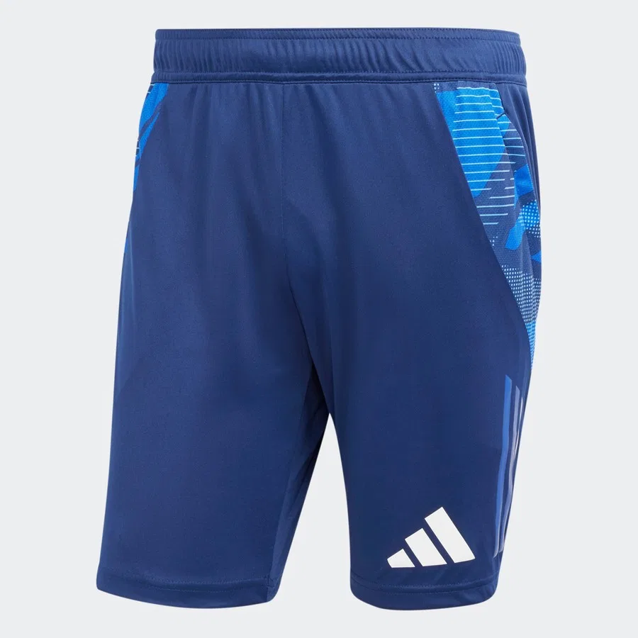 Шорты спортивные с принтом TIRO24 C TR SHO adidas, Синий — фото 2