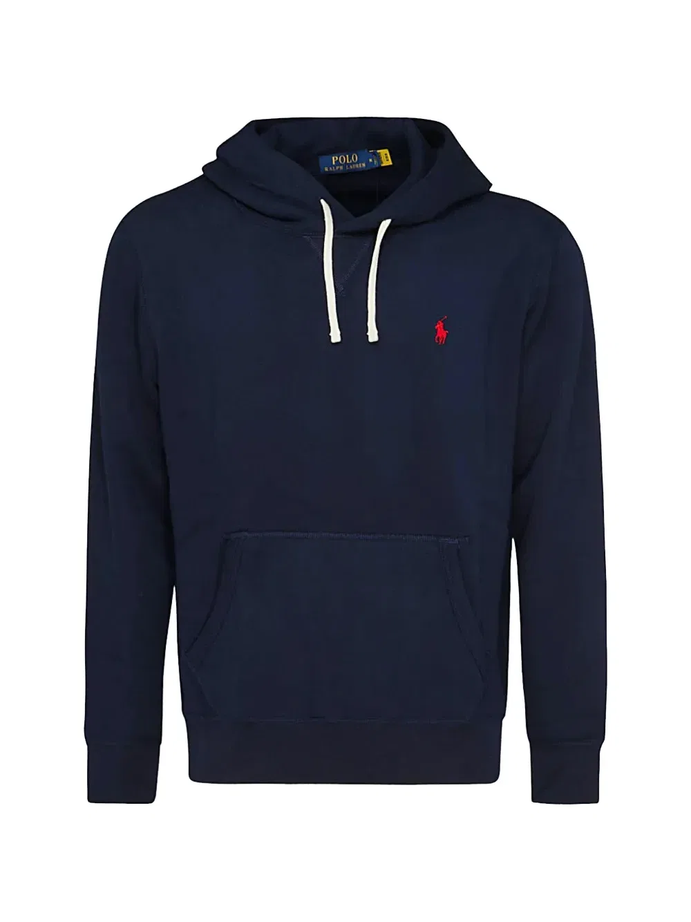 Толстовка с капюшоном на шнурке с вышитым логотипом Polo Ralph Lauren, синий