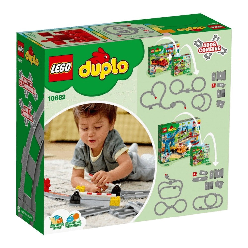 Конструктор Lego Duplo Train Tracks 10882, 23 детали — фото 3