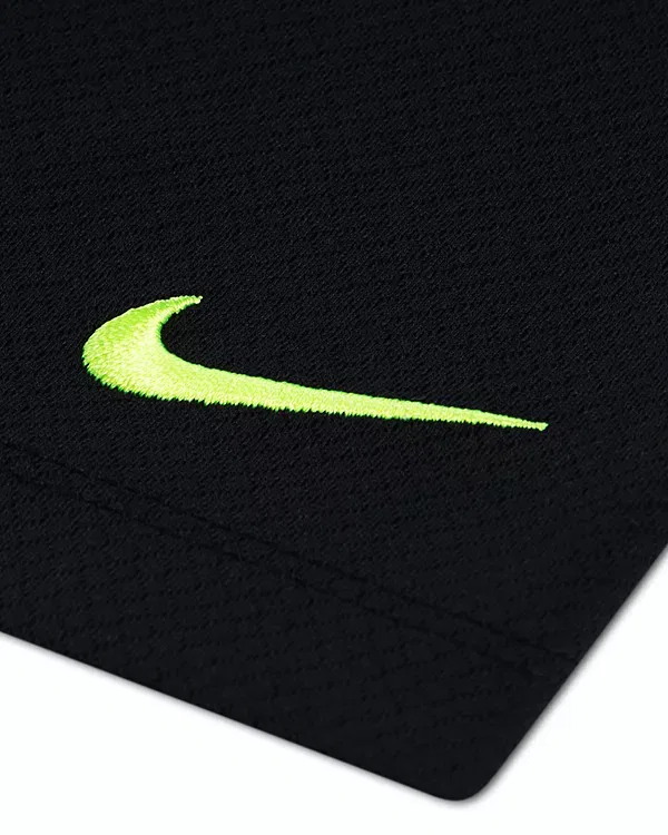 Детский комплект для мальчиков из жаккардовой ткани Goal Mode Jacquard Tee & Shorts Nike, черный — фото 4