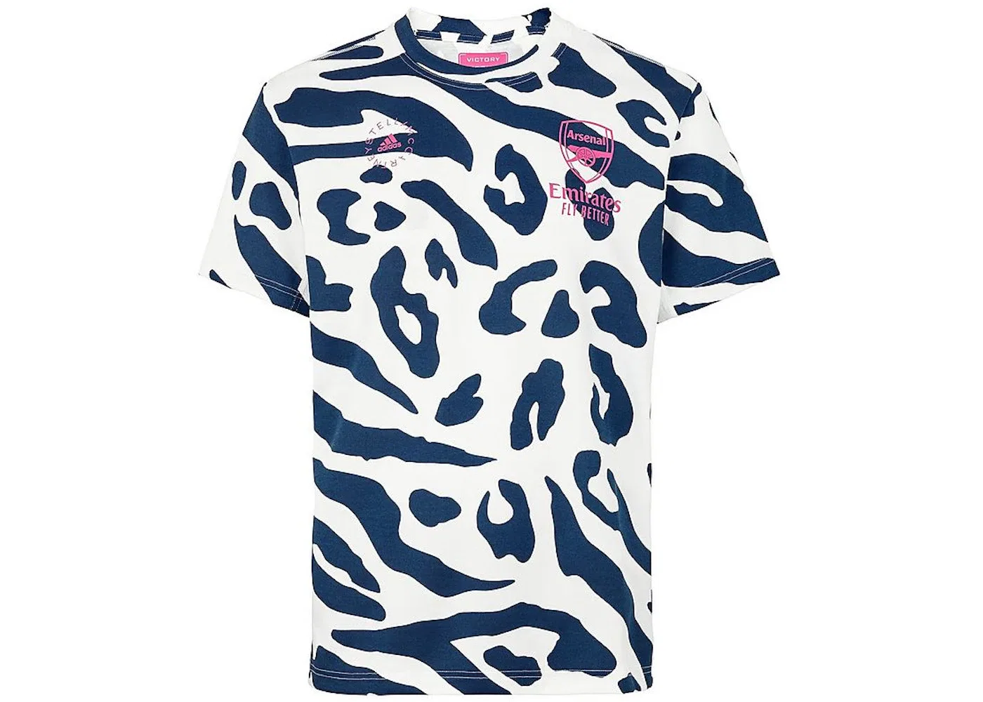 Мужская футболка с длинным рукавом Adidas Arsenal by Stella McCartney, White/Blue