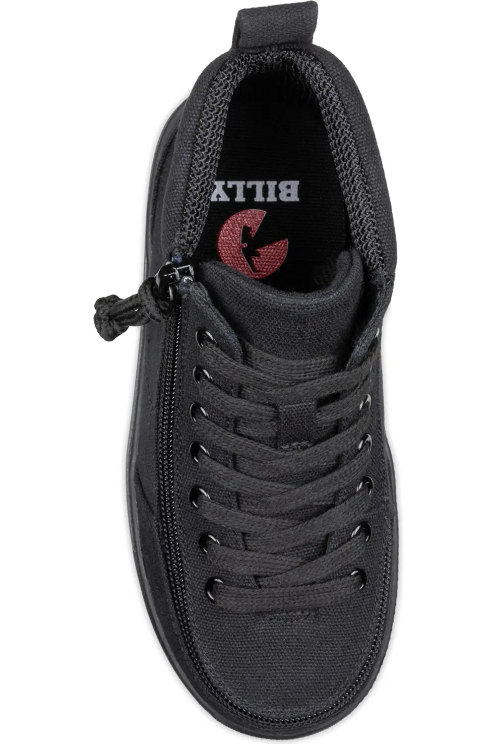 Кеды детские на молнии High DR II BILLY Footwear, Black To The Floor — фото 3