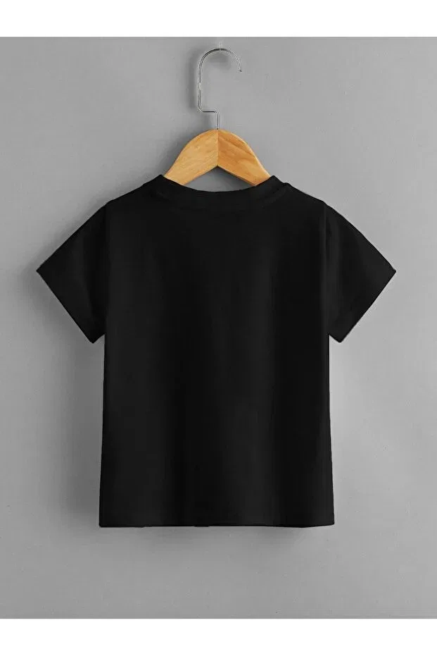 Детская футболка с принтом USA Printed Cotton Girls/Boys T-Shirt 3-13 Years Generic Brands, Siyaz — фото 2