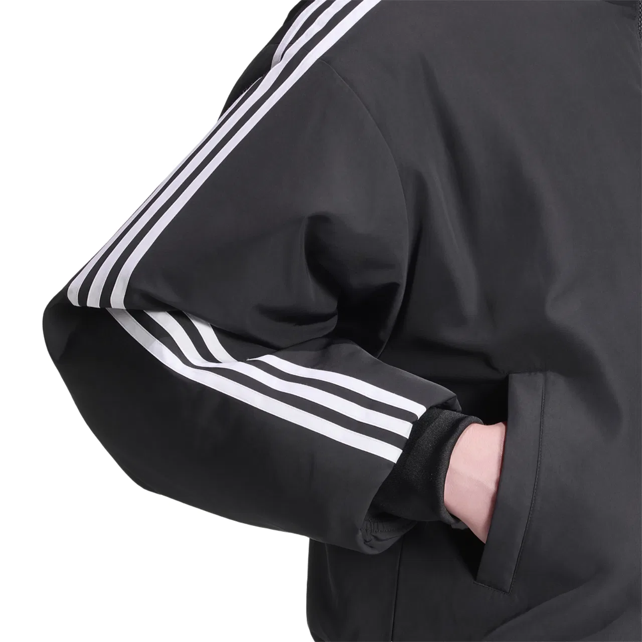 Куртка мужская Insulated Firebird Adidas, черный/белый — фото 4