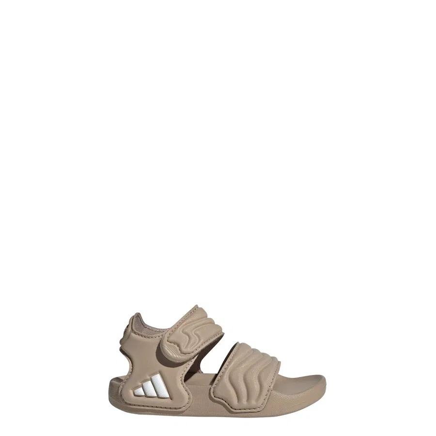 Сандалии ADIDAS SPORTSWEAR 'ADILETTE' в коричневом цвете с пятнистым рисунком — фото 2