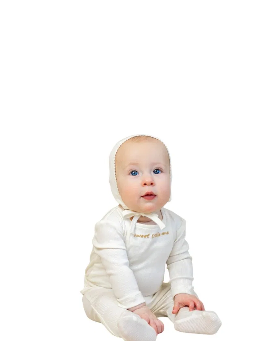 Боди-комбинезон Sweet Little One Footie NoggiWear, Ivory — фото 2