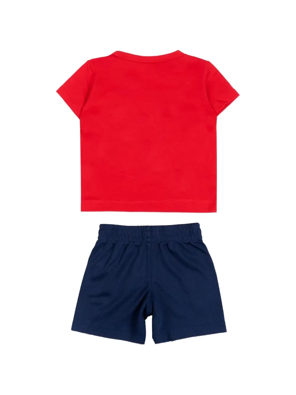 Комплект: футболка и шорты с логотипом Nike Kids, красный — фото 2