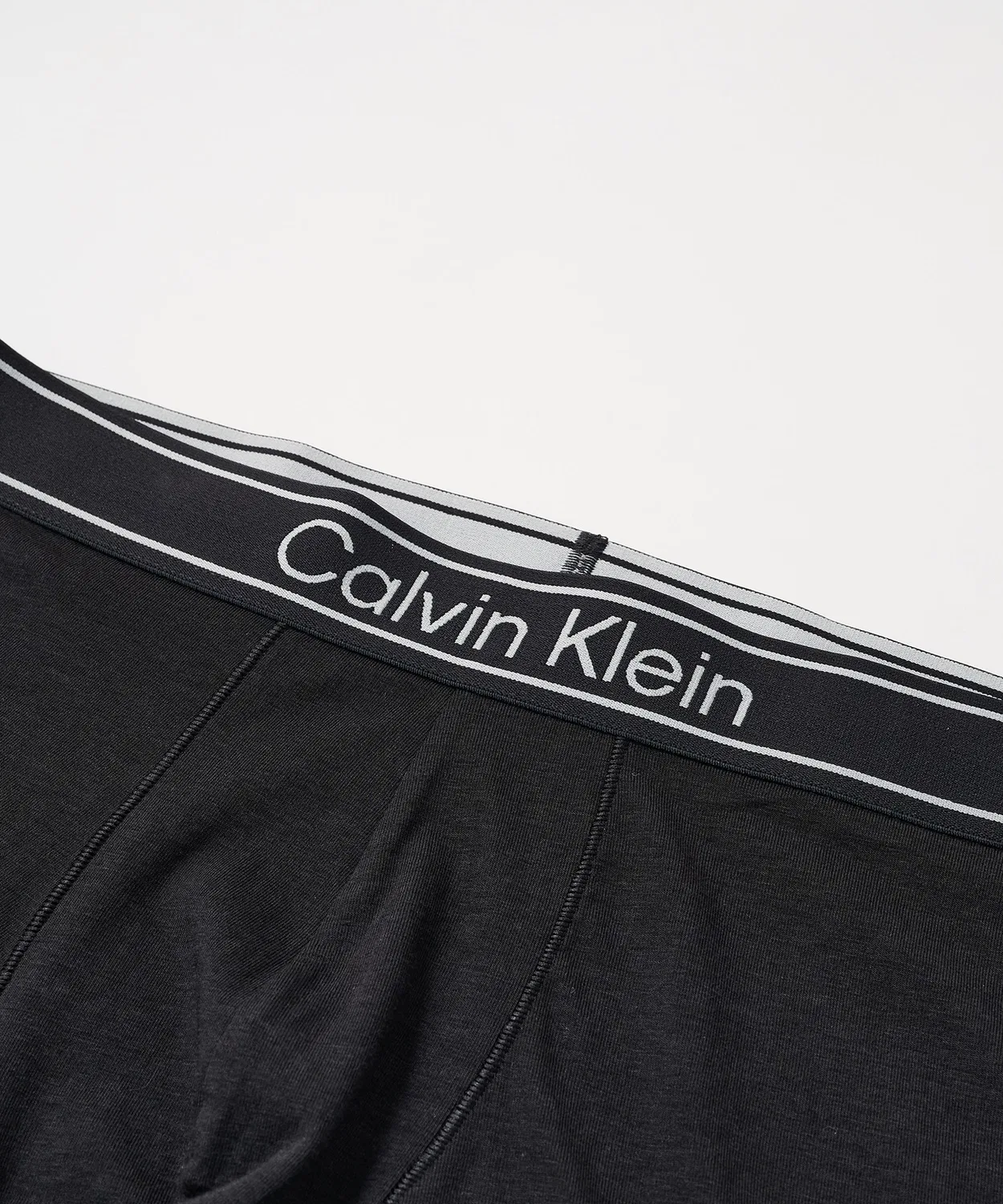 Мужские боксеры-трусы с брендовым логотипом, комплект из 3 штук Calvin Klein, Black — фото 4