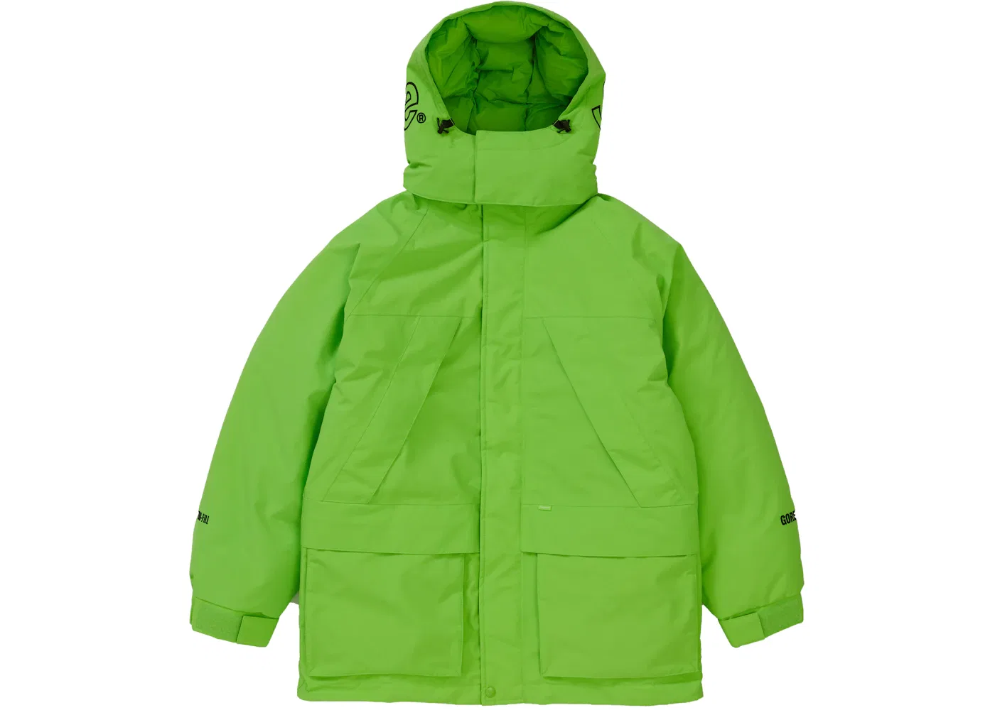 Мужская куртка-парка с принтом GORE-TEX Supreme Parka, Lime