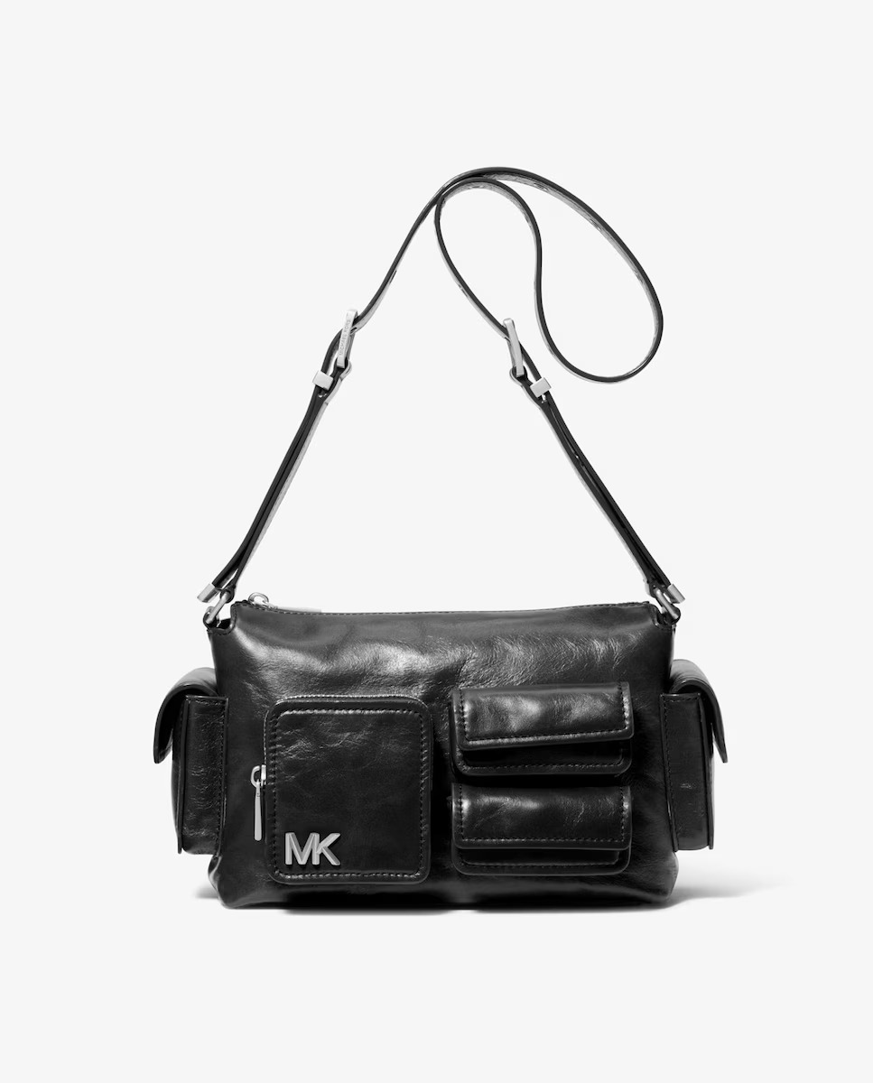 

Женская кожаная сумка через плечо Dakota Michael Michael Kors, черный