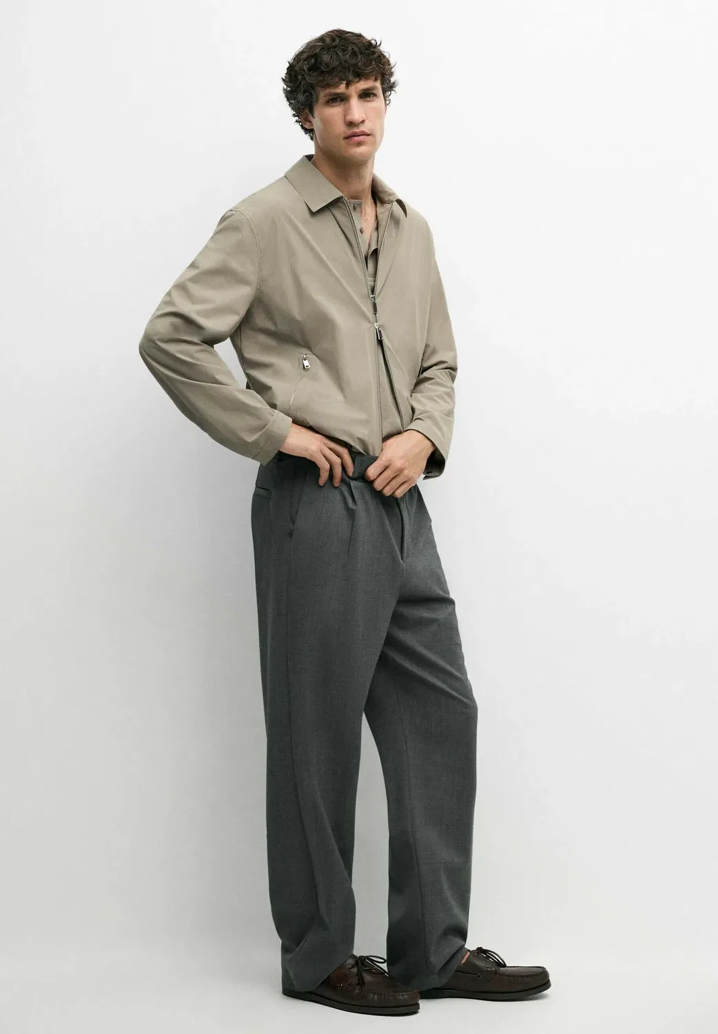 Легкая куртка Massimo Dutti, Ochre — фото 2