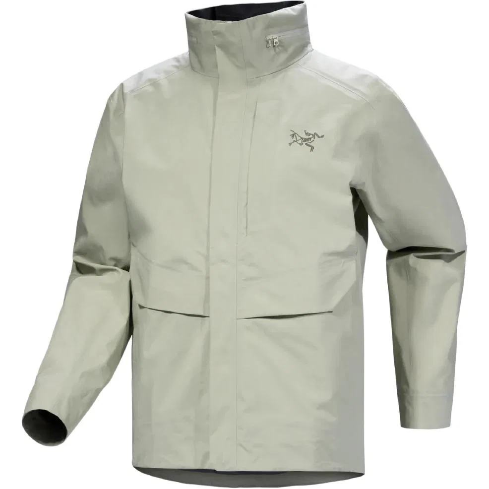 Мужская куртка с капюшоном Arcteryx Therme, Stone Gray Green/Habitat