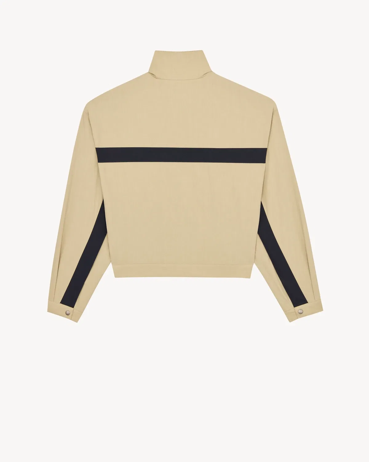 Куртка SAINT LAURENT из хлопка, бежевый — фото 3