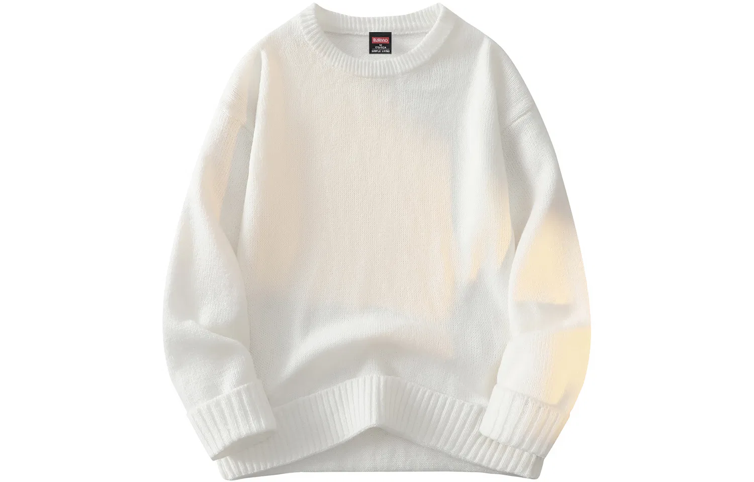 Детский свитер с воротником-стойкой утепленный на флисе BALENO, Black 2.0 Upgraded Super-Warm Integrated Fleece-Lined — фото 3