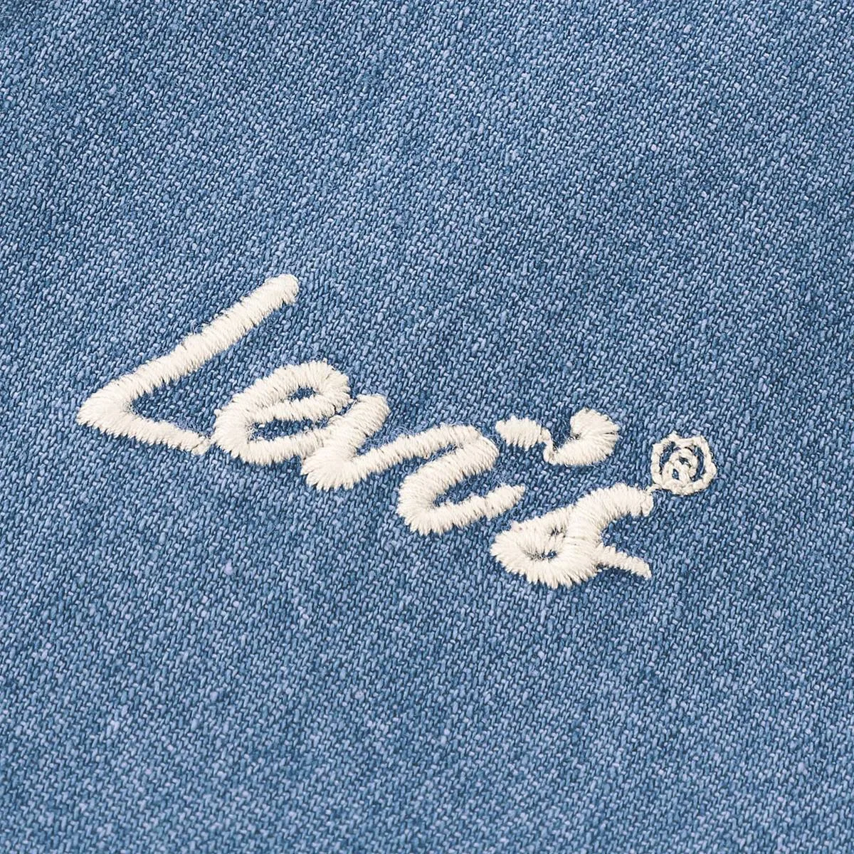 Бейсбольная футболка и брюки, комплект для мальчиков 2-4 лет Levi's, Basil Sky - Medium Wash — фото 4