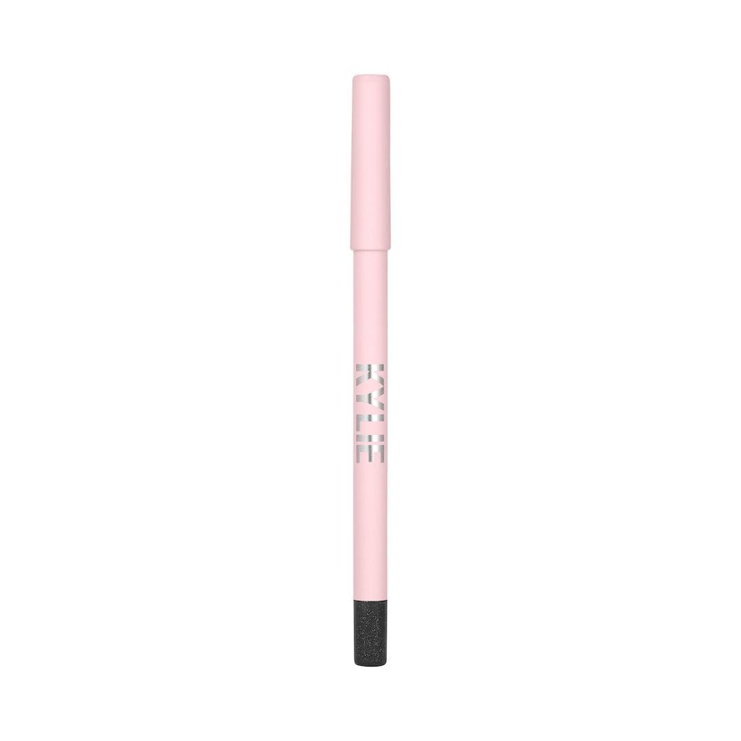 Подводка для глаз kyliner gel pencil Kylie Cosmetics, 9 - shimmery black, вес 1.2 гр. — фото 3