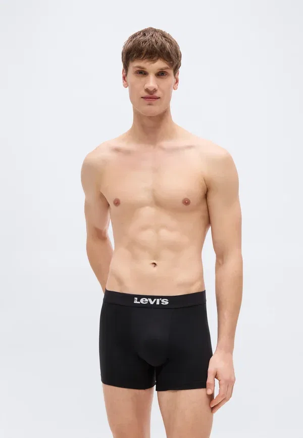 Комплект из 2 мужских боксерских трусов с логотипом Levi'S, черный — фото 3
