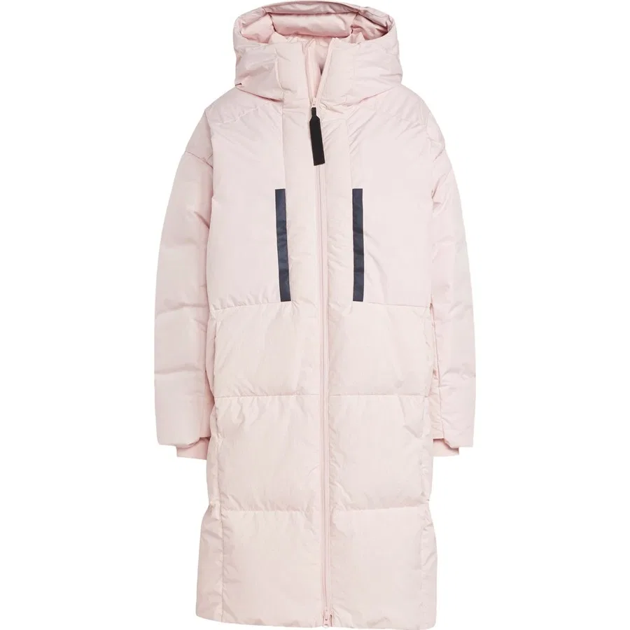 Пуховик с длинным рукавом Myshelter Down Parka adidas, Розовый — фото 3