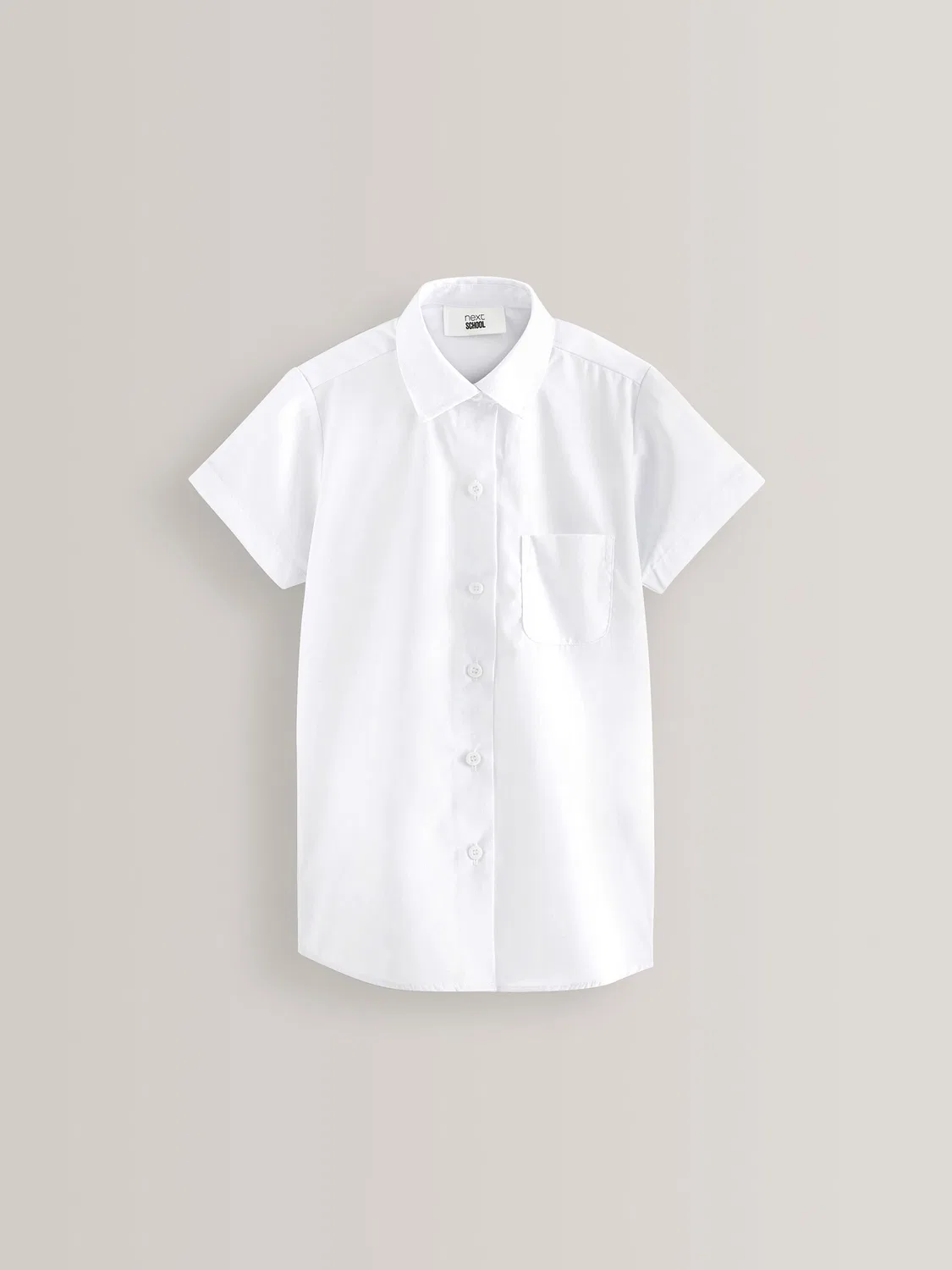 Рубашка школьная, 5 шт, Slim Fit Next, белый — фото 2