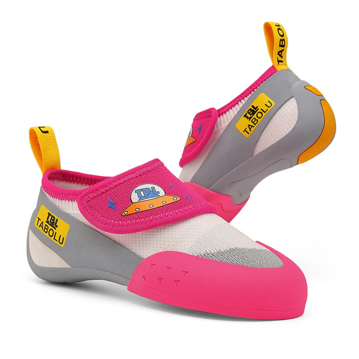 Детские скальные туфли для начинающих SerendipitousWhisper, Grey/Yellow