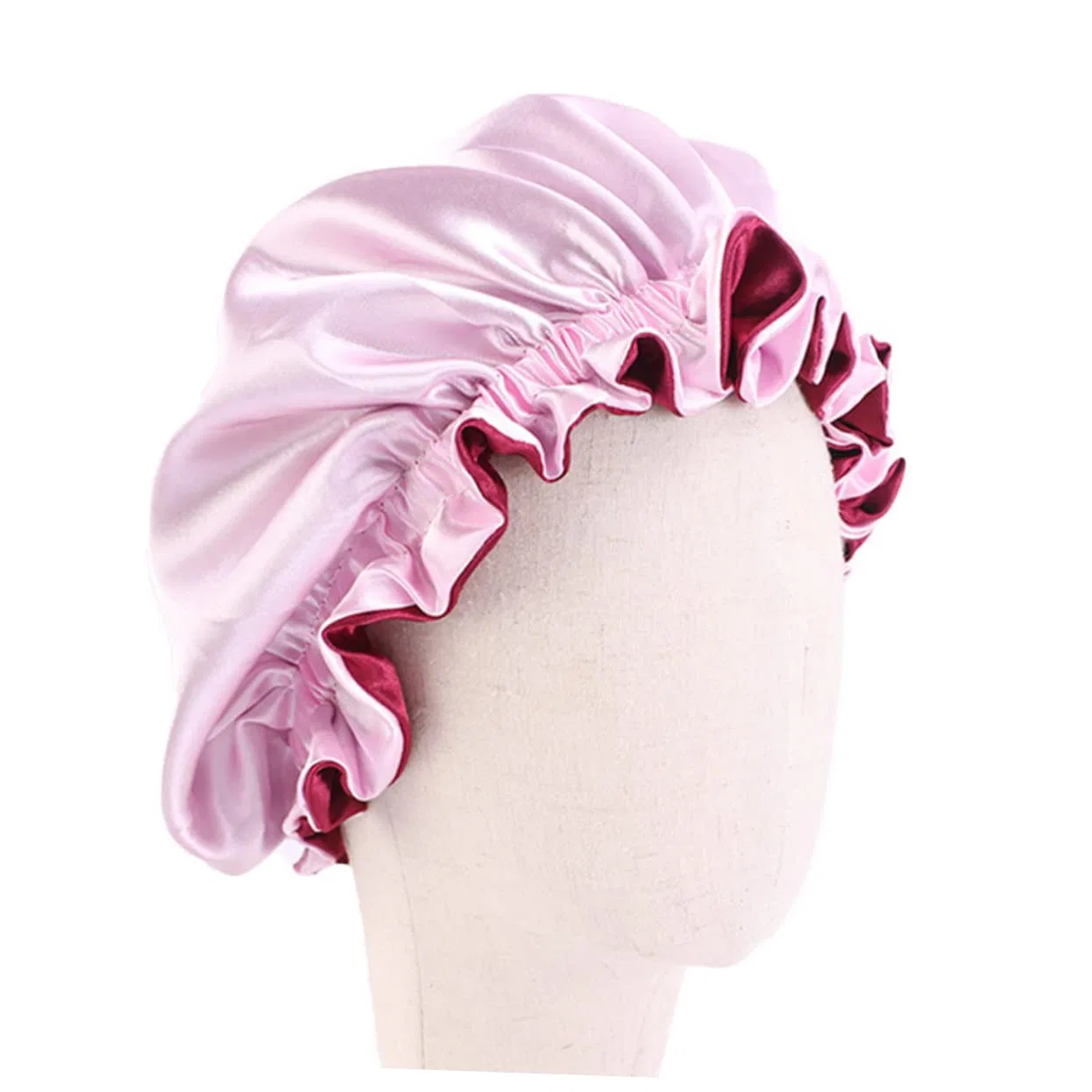 Шапочка для душа Satin, Healeved, 6 шт, розовая — фото 4