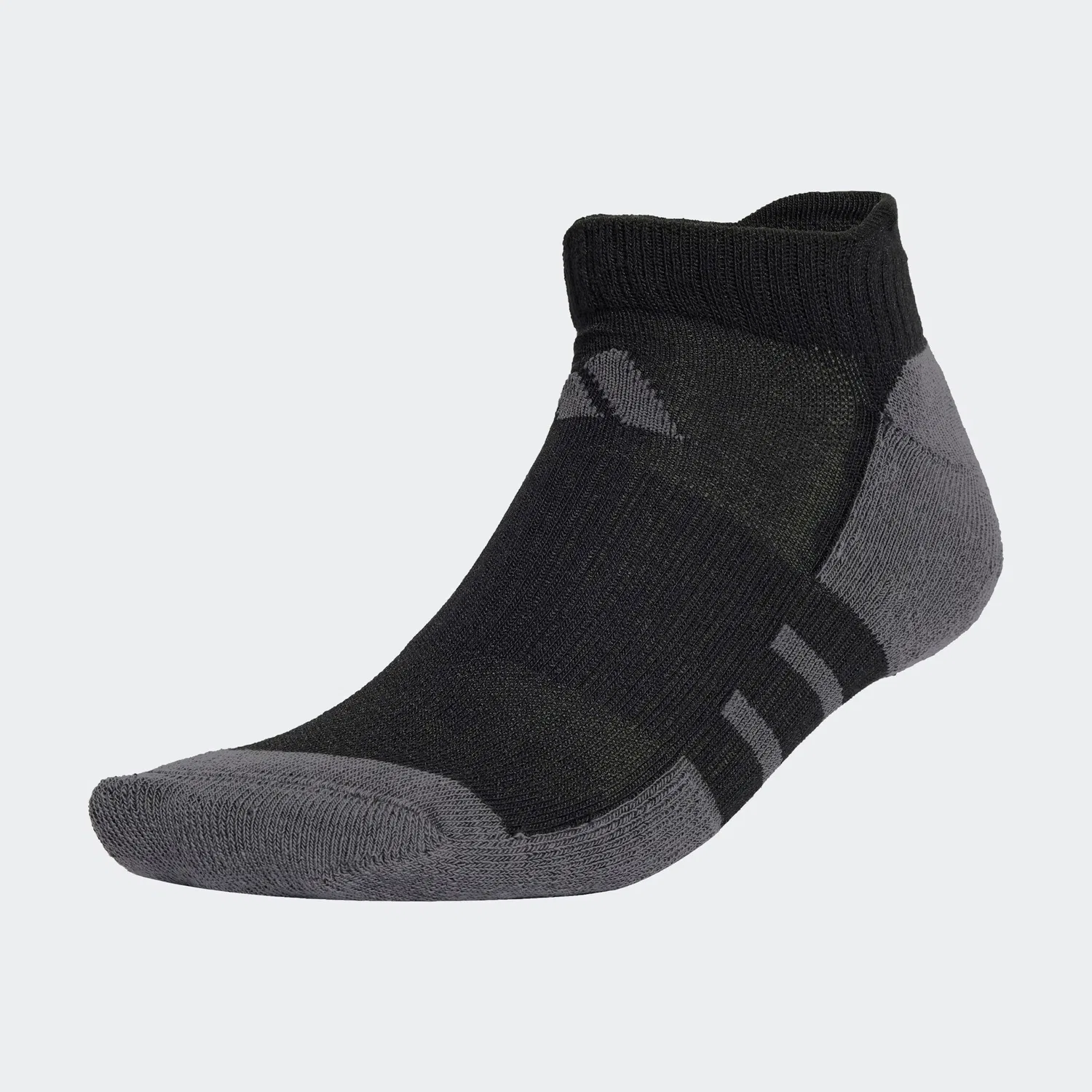 Мужские функциональные носки с технологией Climacool Adidas Performance, Black/Grey — фото 3