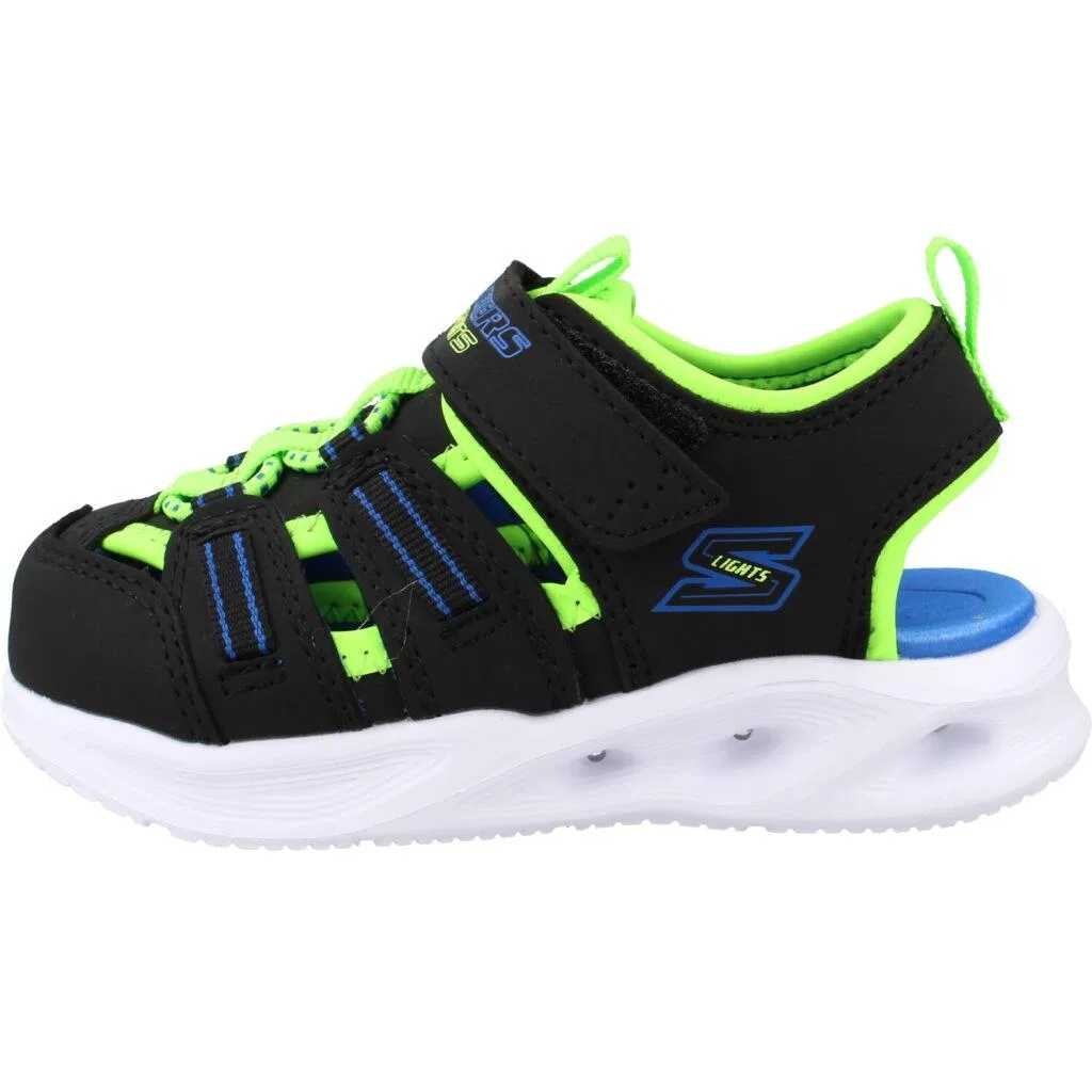 Детские сандалии Skechers Sola Glow Sandal-hyp, Schwarz — фото 2