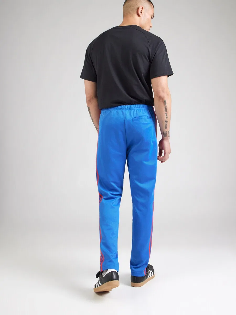 Брюки ADIDAS ORIGINALS Slim fit 'Classic' небесно-голубого цвета — фото 3