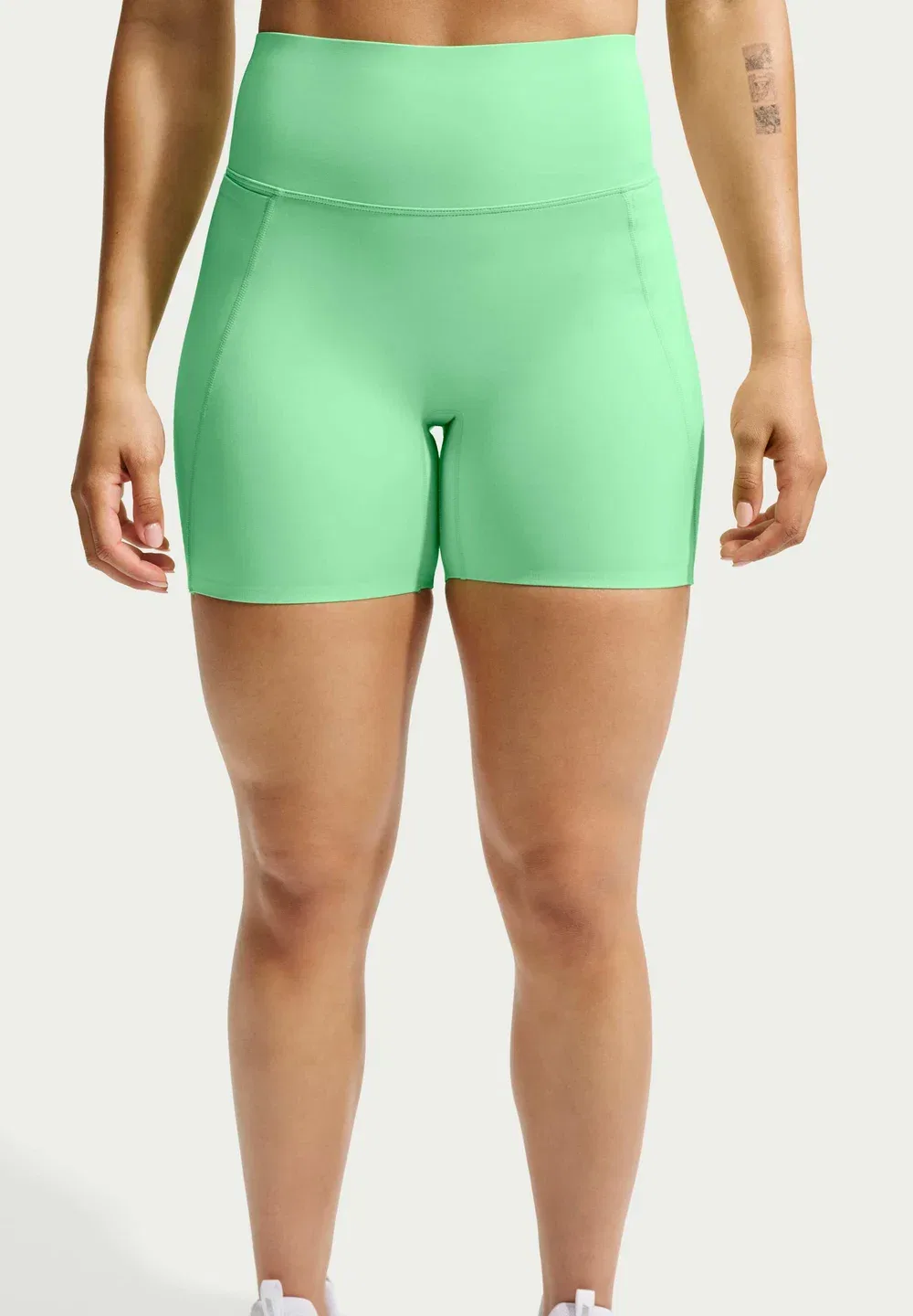 W nk df unvrsa hr 5in shrt pkt - леггинсы Nike Performance, Illusion Green/Light Green Spark/Green Spark
