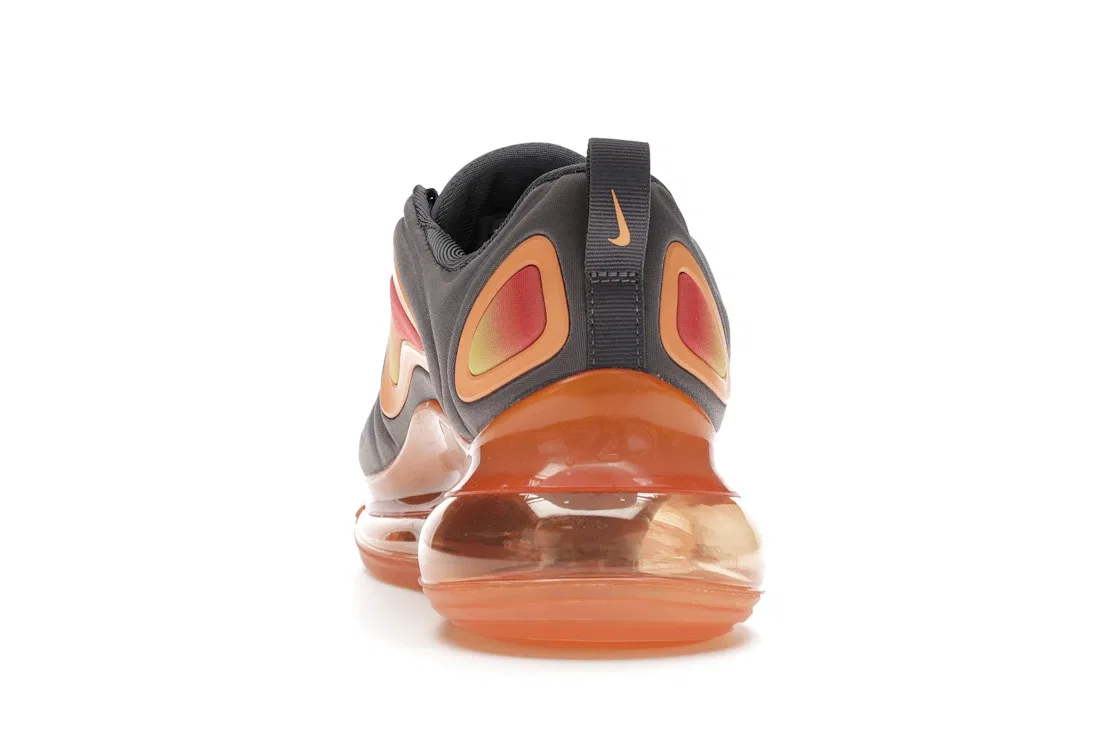 Детские кроссовки Lifestyle Nike Air Max 720, Black/Black-Fuel Orange-Orange Pulse-Yellow Pulse — фото 4
