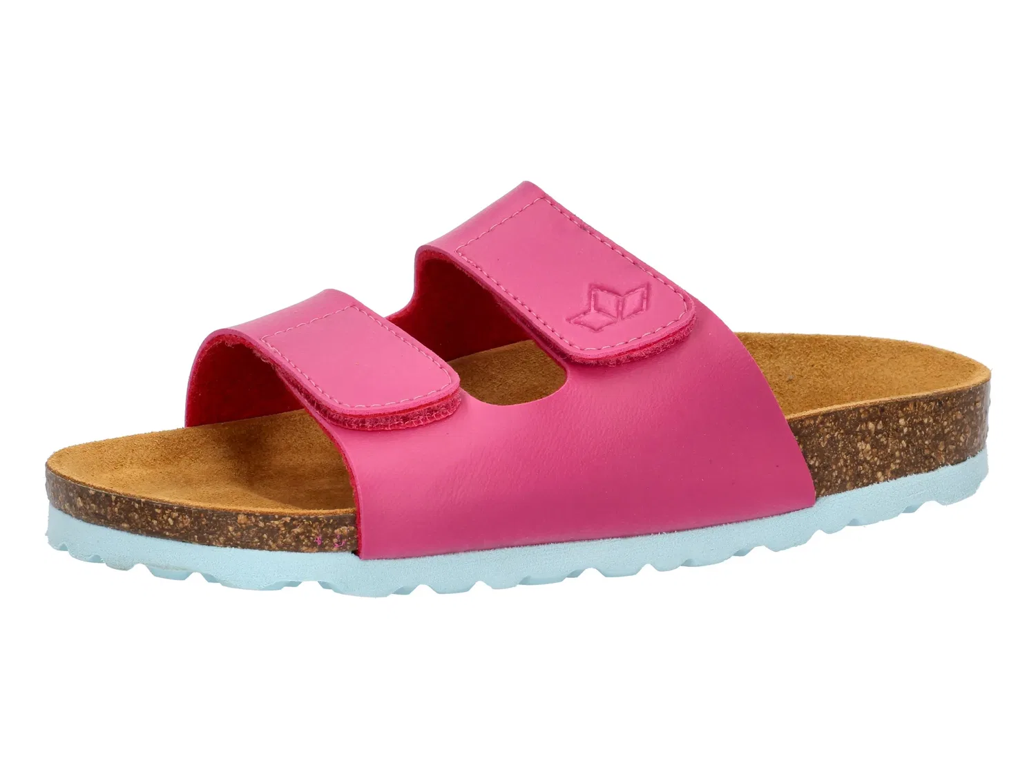 Домашние тапочки на липучке Bioline Velcro Kids Lico, розовый