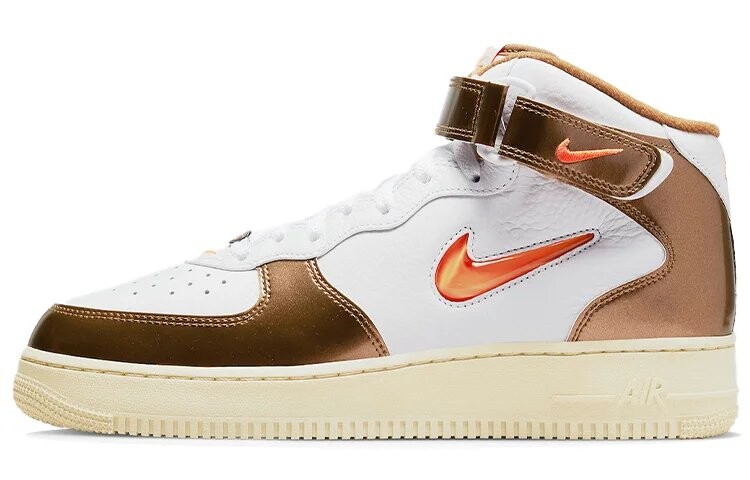 Кроссовки Nike Air Force 1 Mid QS, коричневый