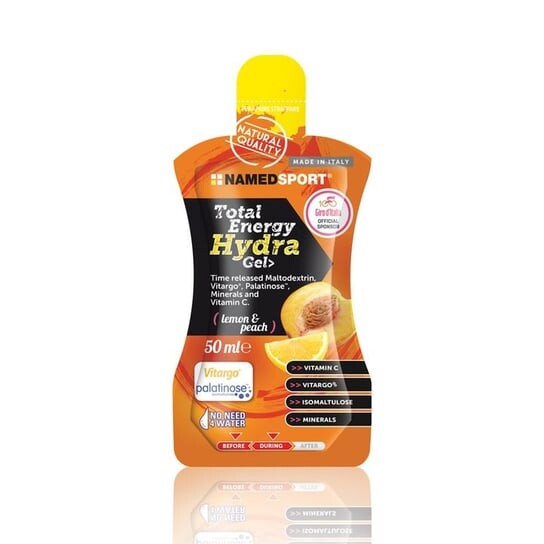 

Namedsport, Total Energy Hydra Gel Углеводный гель 50 мл со вкусом персика и лимона