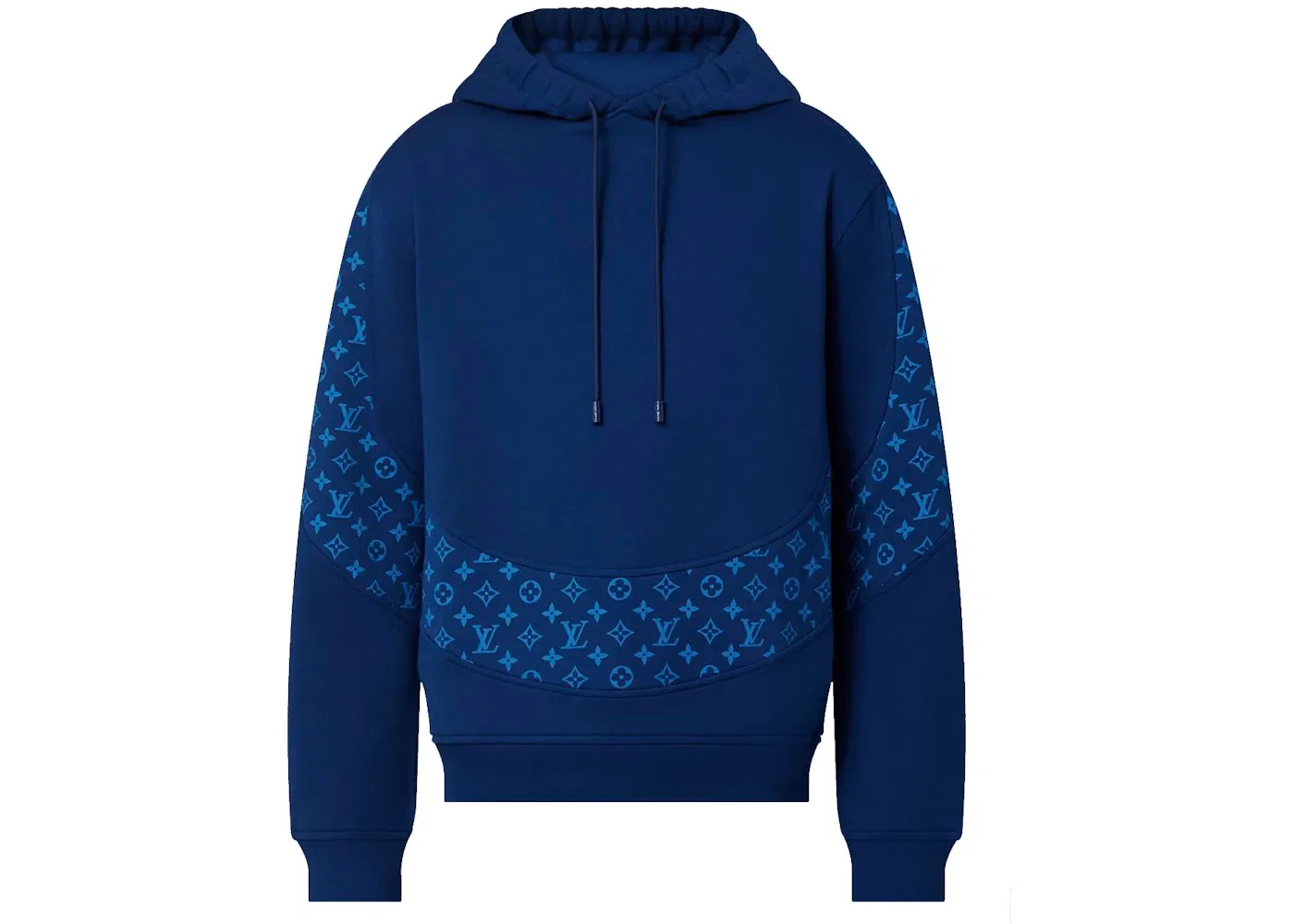 Мужской худи с принтом Monogram Circle Cut Louis Vuitton, Ocean